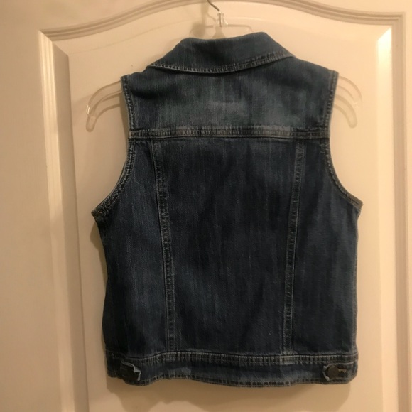 SOLD💘Jean Vest💘 Perfect!! - Picture 2 of 8